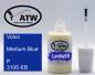 Preview: Volvo, Medium Blue, P 3105-EB: 20ml Lackstift, von ATW Autoteile West.